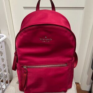 Kate Spade Red Backpack-new with tags